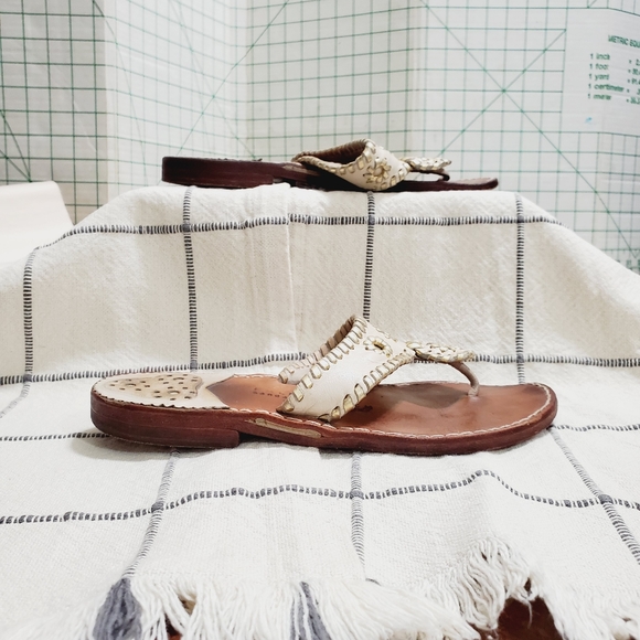 Palm Beach Ladies Sandals Luxe Crafted Made in USA size 7 - Picture 5 of 5